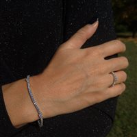 Armband Damiani Dame Notte Di San Lorenzo in Weißgold Diamante 3.17 Ct 20089438 - 20089438